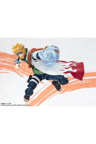 BANDAI Tamashii Nations - Naruto - S.H.Figuarts - Minato Namikaze Naruto P99 Edition Figure