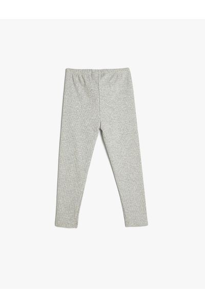 Koton Cotton Basic Tights - Ribbed