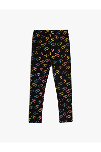 Koton Bavlněné legíny srdce - elastický pas