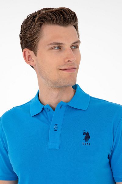 U.S. Polo Assn. Tricou de bază Saks Slim Fit pentru bărbați 50284633 -vr045