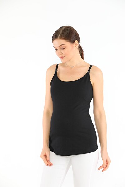 EMSE S E Pregnant-Maternity Breastfeeding Undershirt Cotton Lycra Fabric