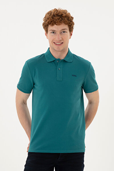 U.S. Polo Assn. Men's Dark Green Basic T-Shirt 50284641-Vr101