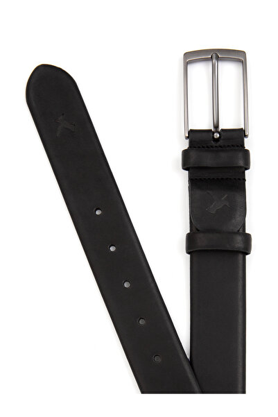 Cacharel Siyah Klasik Deri Kemer 50250694-001