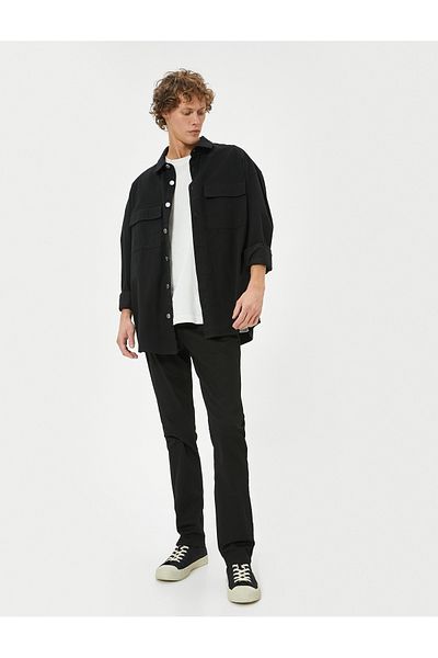 Koton Straight Leg Standard Waist Straight Fit Jeans - Mark Jeans