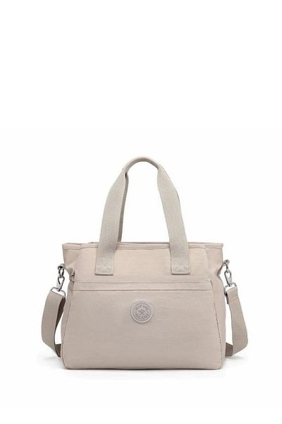 SMART BAGS Geanta de umar Crinkle Beige pentru dama Smb3110