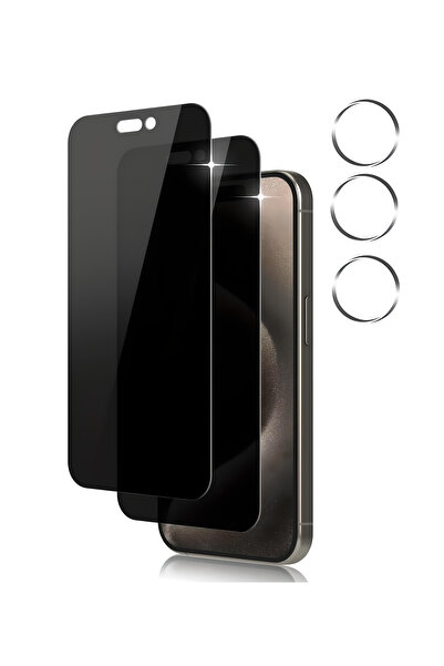 aheaks iPhone 15 Pro Max Nano Hayalet Ekran Koruyucu Kırılmaz Cam - Nano Lens...
