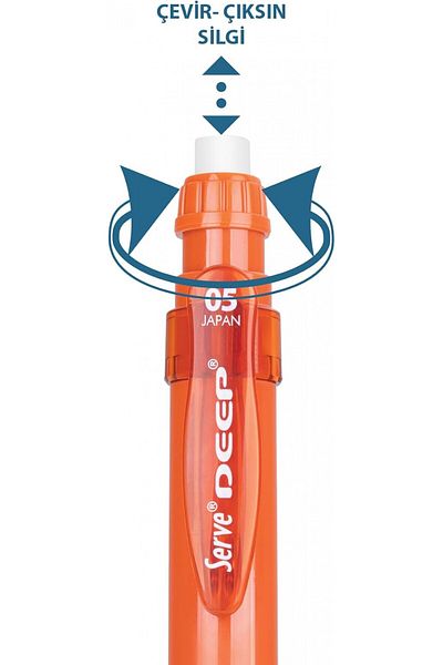 Serve 0.5mm Mechanical Pencil - Deep Natural Colors Tile