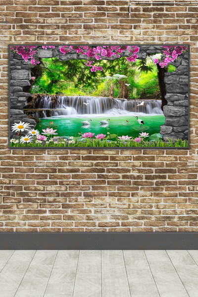 poster marketi Doğa Manzaralı Kendinden Yapışkanlı Duvar Posteri