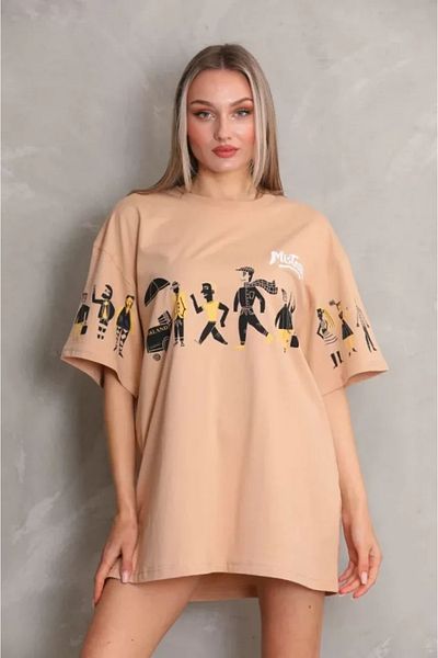 Simala Μπλουζάκι Unisex με στάμπα με λαιμόκοψη