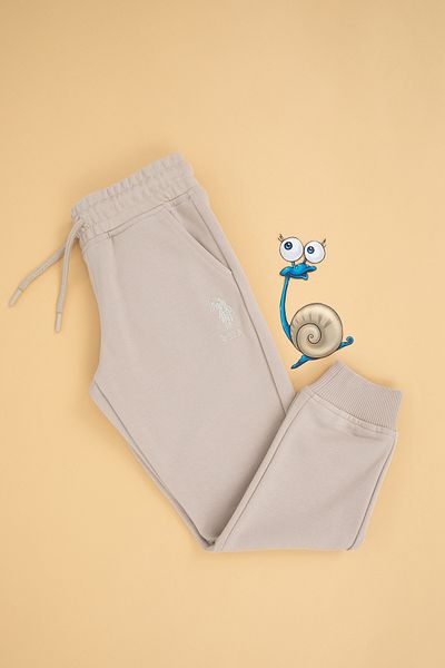 U.S. Polo Assn. Pantaloni de trening pentru băiat - Stone 50289136 -vr049
