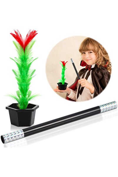 ZEMİRA HOME Blooming Magic Stick Magic Flower Magic Trick Game