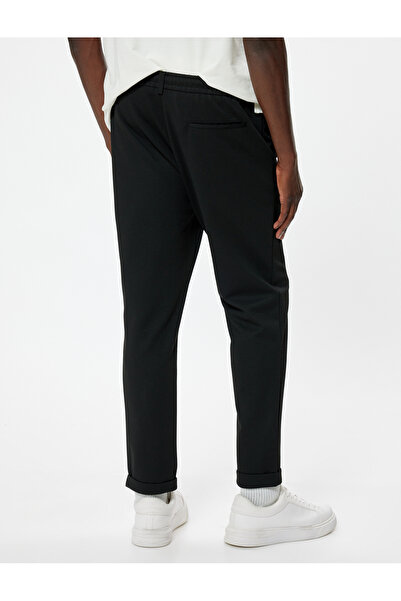Koton Slim Fit Chino Pantolon Lastik Detaylı