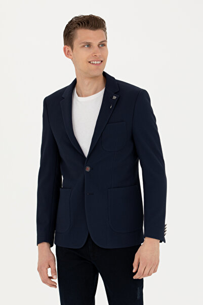 U.S. Polo Assn. سترة زرقاء داكنة للرجال 50273102 -VR033