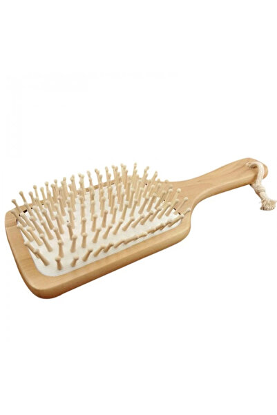 Epilons Doğal Ahşap Saç Fırçası Bambu