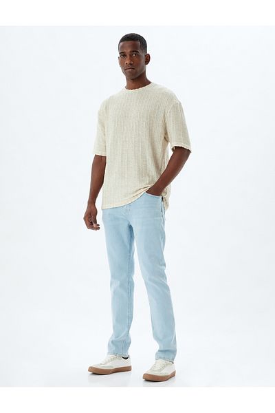 Koton Standard Waist Slim Fit Jeans - Brad Jean