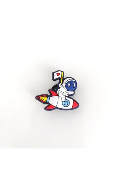 Hd Marketim زينة أحذية رائد الفضاء جيبيتز، قطعة واحدة من إكسسوارات السيليكون ...