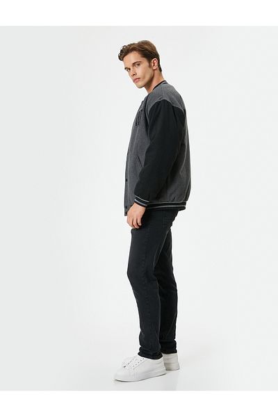 Koton Standard Waist Slim Fit Cotton Jeans - Brad Jean