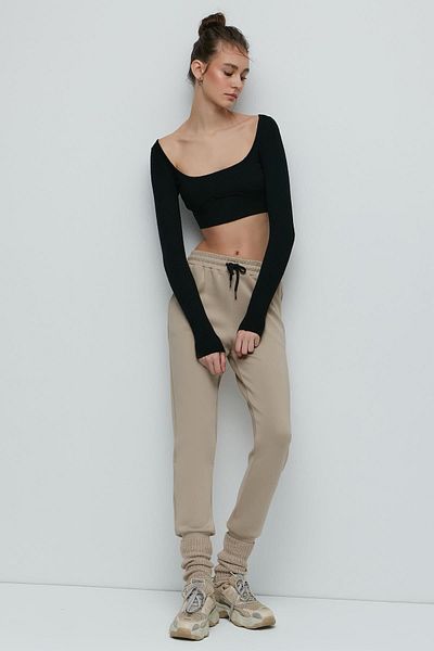 C&City Cuff Leg Sweatpants 803 Stone