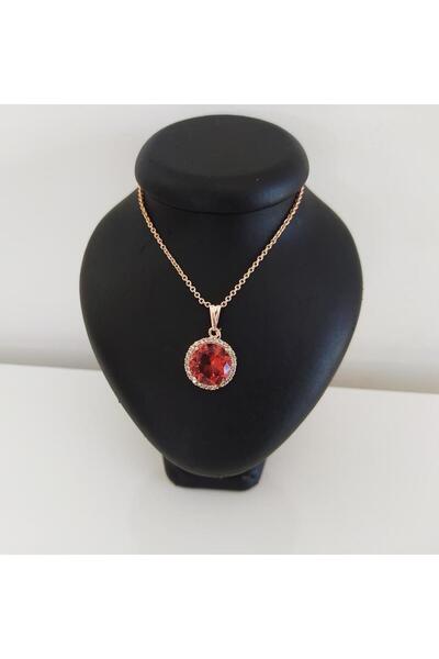 Hd Marketim Sultanit (ZULTANİT) Rose Gold Renk Bukalemun Zirkon Doğal Taşlı K...