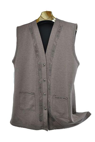elma abone New Season Ecrin 4-Button Vest