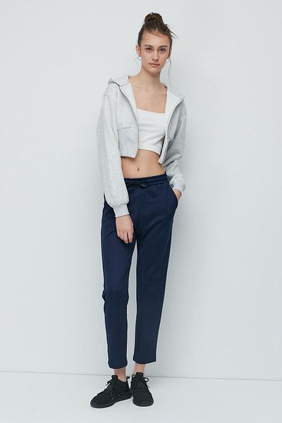 C&City Pantaloni de sport cu picior drept 801 Sax