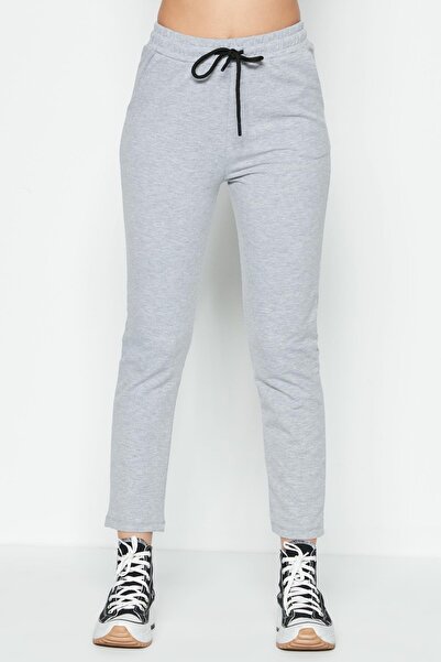 C&City Straight Leg Sweatpants 733 Gray
