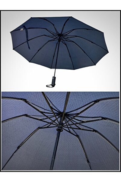 Rainwalker Fiber Gövde Tam Otomatik Rüzgarda Kırılmayan 10 Telli Şemsiye