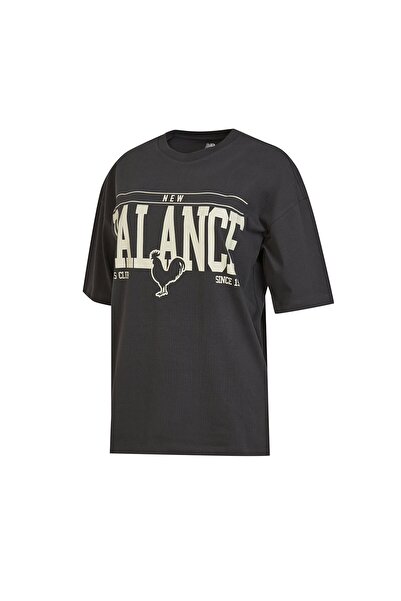 New Balance Ανδρικό γκρι μπλουζάκι Lifestyle UNT3401-ANT