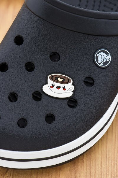 Apptakı Kahve Bileklik Terlik Süsü Charm Terlik Aksesuarı - CRS0359