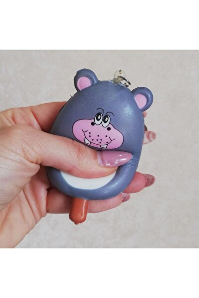Hd Marketim حقيبة سلسلة مفاتيح على شكل حيوان إسفنجي لتزيين السيارة - أوقات ال...