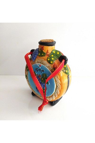 Hd Marketim 150ml Ceramic Wine Whiskey Cognac Flask Portable Flask10098