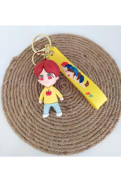Hd Marketim Bts Jungkook Figurină din silicon Breloc pentru geantă Ornament Jucărie 12401