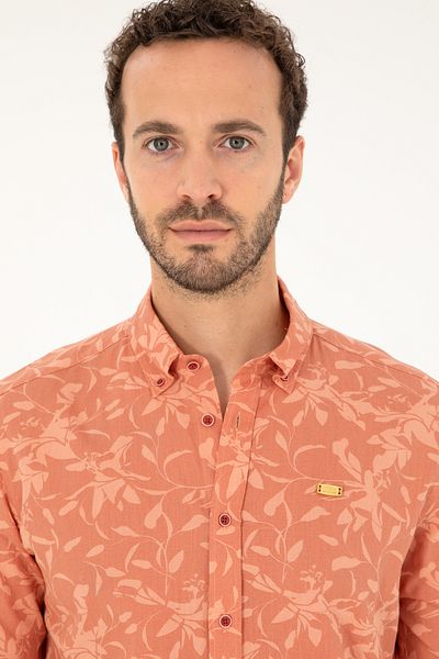 U.S. Polo Assn. Men's Powder Long Sleeve Shirt 50283356 -Vr042