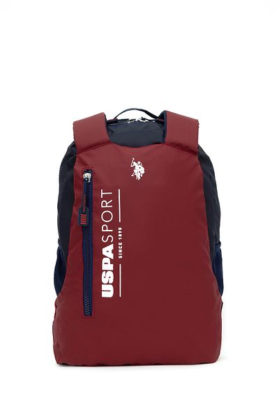 U.S. Polo Assn. حقيبة مدرسية للبنات باللون العنابي - 50281411 -VR014