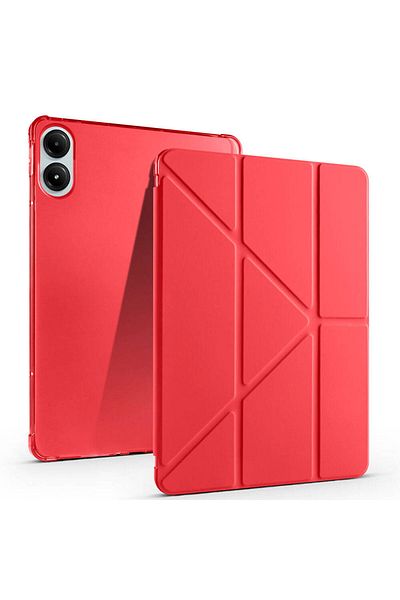 Başkenttekno Xiaomi Redmi Pad Pro Case Tri Folding Case with Pen Compartment and Stand