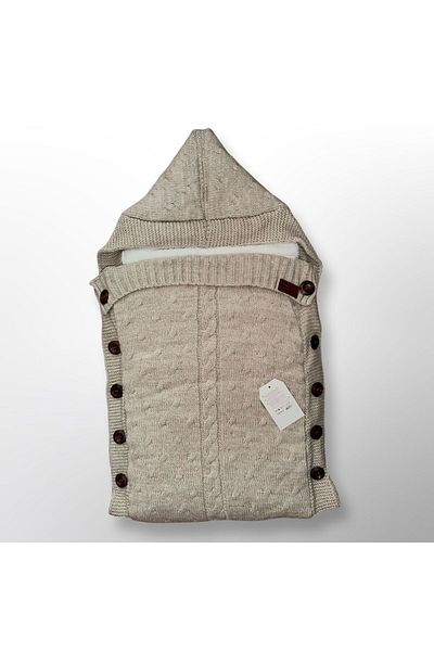 Little Pumpkin Luxury Winter Baby Swaddle with Welsoft Inside Buttons