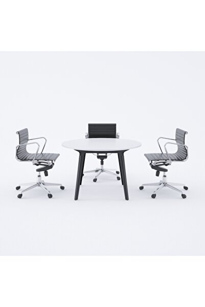 tuundesign Nova 120 Çap Daire Toplantı Masası