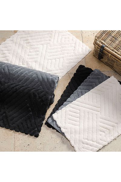 Mudo Home MILAN Beige 2-Piece Bath Mat Set