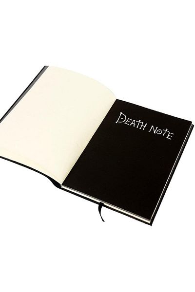 Hd Marketim Death Note Ryuk Death Figure Notebook & Feather Pen