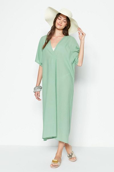 C&City Pareo Strandkleid 22328 Grün
