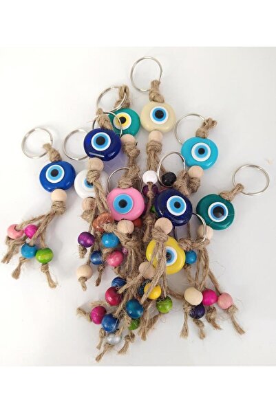 Hd Marketim 20 bucăți breloc cu mărgele cu ochi rău de culori mixte - Bo din ...