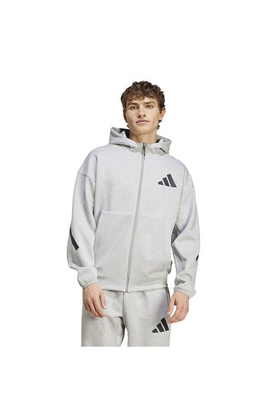 adidas Μ Ζ.Ν.Ε. Ανδρικό γκρι μπουφάν FZ JF2450