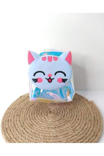 Hd Marketim Портмоне Shiny Hologram Портмоне за монети Козметична чантичка Кл...