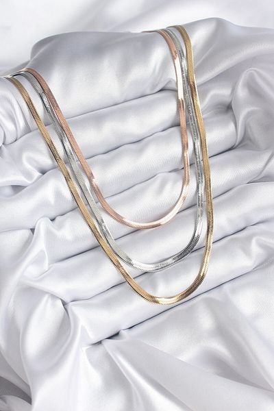 Skygo 316L Steel Special Series Mix Color Italian Chain Model Women's Necklace