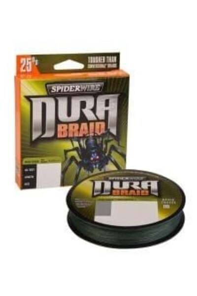 Kendo SpiderWire Dura Braid 135 м плетена линия в цвят мъх зелено 0,15 мм