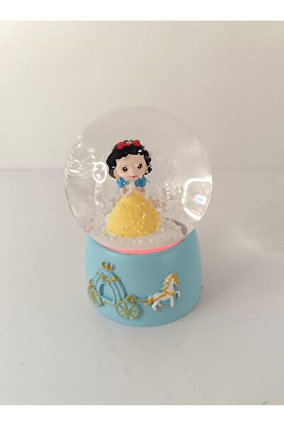 Hd Marketim Kar Küresi Prenses Işıklı Cam Kar Küresi Ev Ofis Dekor Biblo Obje...