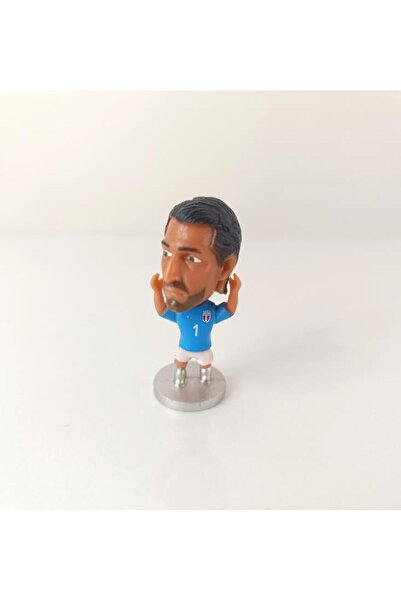 Hd Marketim لاعب كرة القدم بوفون - تمثال نجمة كرة القدم ثلاثي الأبعاد مقاس 7 سم