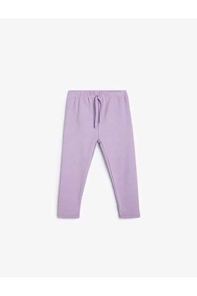 Koton Cotton Basic Tights - Ribbed