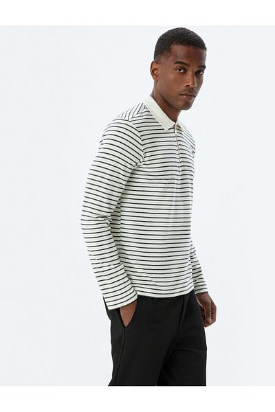 Koton Pullover aus Baumwollmischung mit Reißverschlusskragen