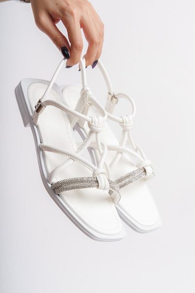 ARTI ARTI AYAKKABI MIA026-1513 White Daily Vacation Sandals